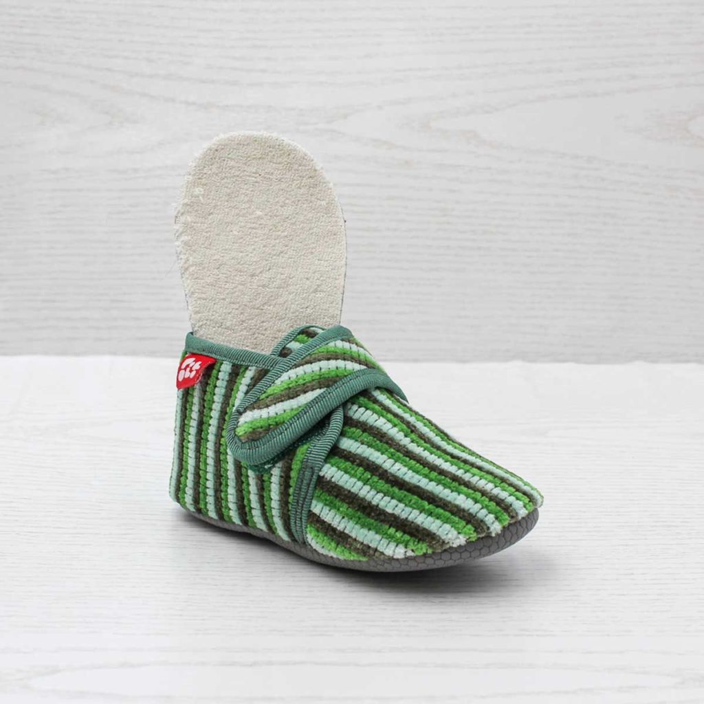 pololo-velcro-slippers-recy-tex-green-inner-sole