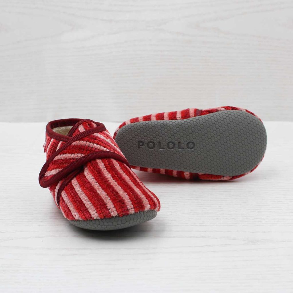 pololo-velcro-slippers-recy-tex-red-sole-lateral