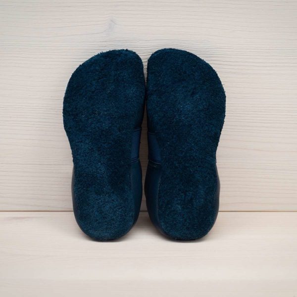 pololo-barefoot-elastico-indoor-blau-leder-sohle