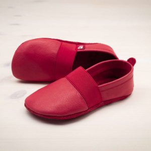 pololo-barefoot-elastico-indoor-leder-sohle-rot-seitlich
