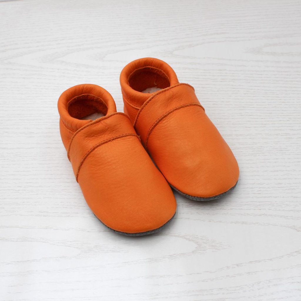 pololo-leather-slippers-toddler-yellow-front