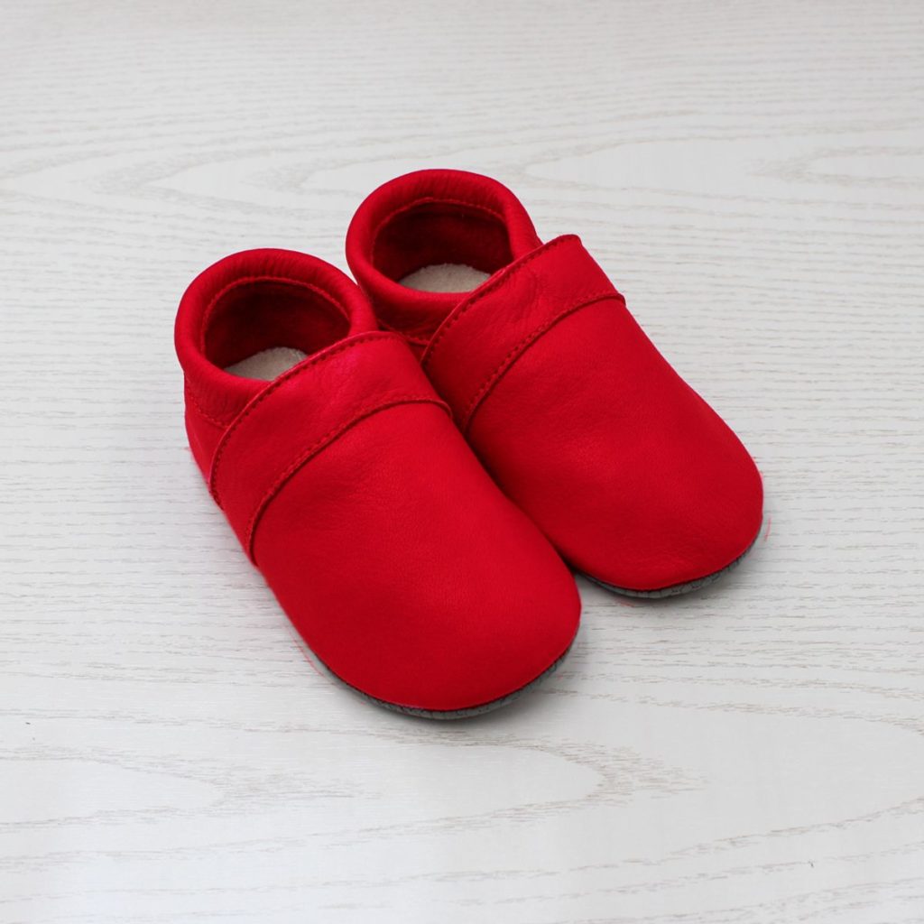 pololo-leather-slippers-toddlers-red-front