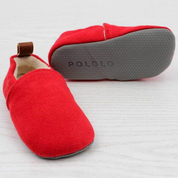 pololo-uni-textil-baumwolle-breite-zehenbox-rot-seitlich-sohle