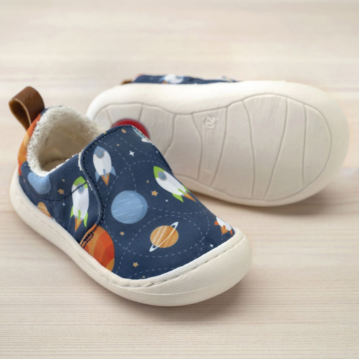 Kinder-Sneaker POLOLO Planeten Yarn Seaqual Chico Kinderschuhe – 20-27 | ökologische