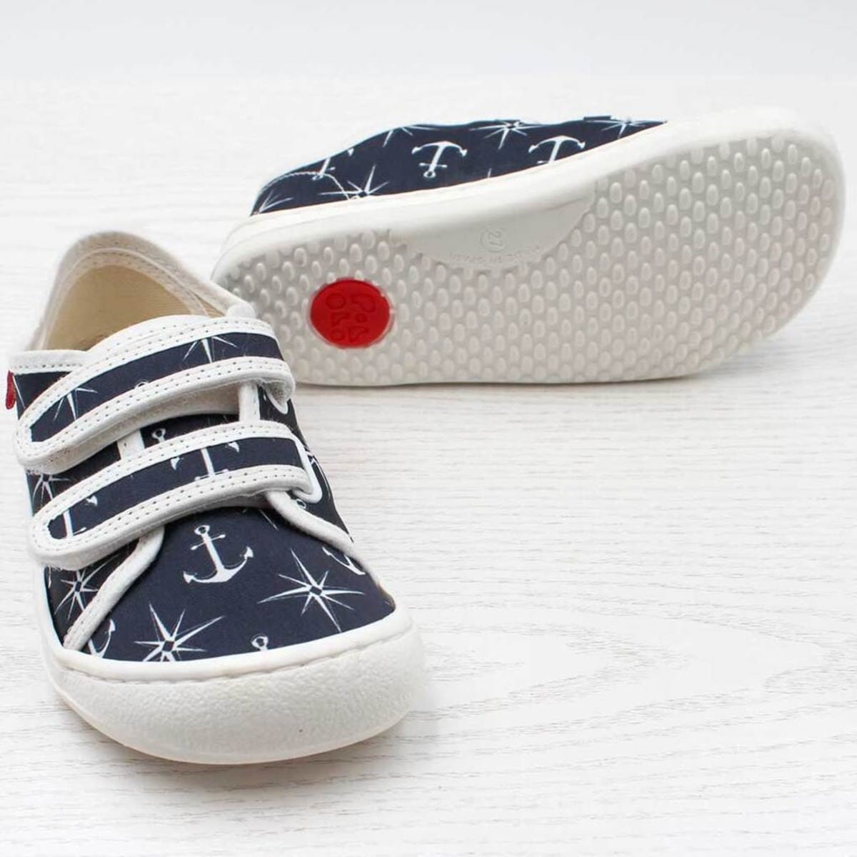– ökologische Barfuß-Sneaker Maritim Kinderschuhe POLOLO | Seaqual