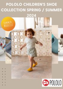 Deckblatt Pololo Children's Shoe Collection Spring Summer 2024