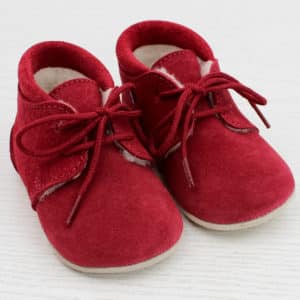 pololo-kinder-schnuerschuh-porto-rot-gefuettert-frontal